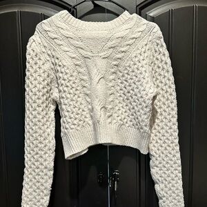 Cropped sweater